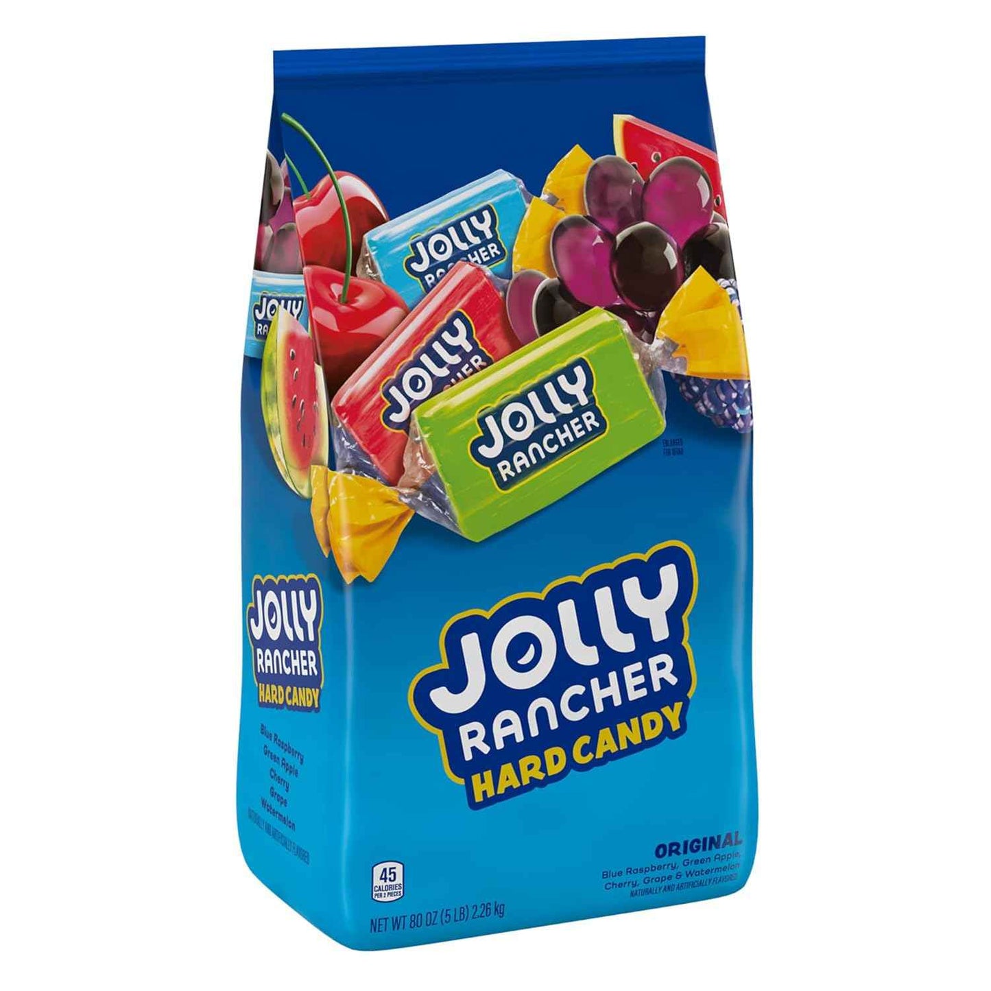 JOLLY RANCHER Original Five Flavor Hard Candy, Thoughtful Care Package Add On for Students and Seniors
