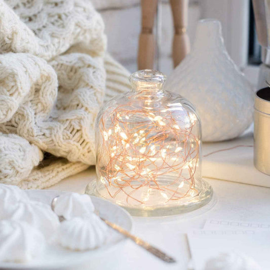 Tenergy String Lights – Thoughtful Housewarming Gift for Women, Cozy Warm White Glow, Batteries Included