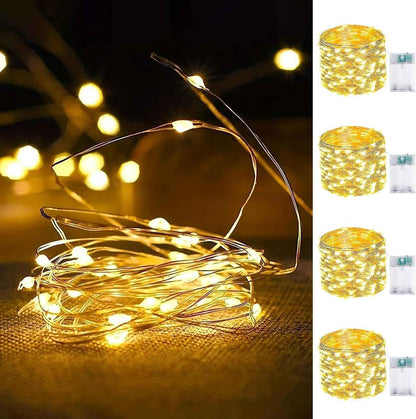 Luminara Starry String Lights – Housewarming Gift for Women and Mom, Timer Set for Cozy First Nights In