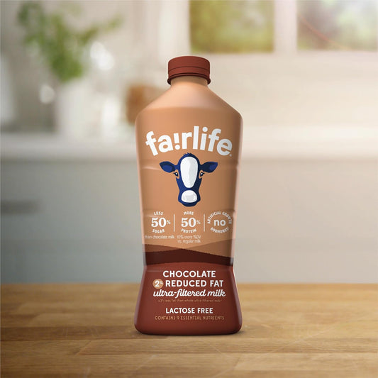 fairlife Chocolate 2% Reduced Fat Milk – Post-Workout Recovery Drink for Home Wellness Routines