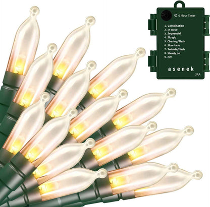Minimax-M3 LED String Lights – Thoughtful Housewarming Gift for Her, Cozy Warm White with Timer
