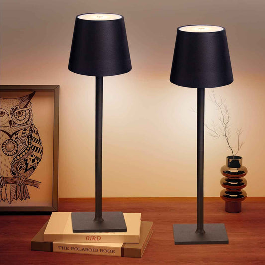 LumaGlow Cordless Table Lamp – Patio Dining Light for Summer Evenings, 20-Hour Battery Life