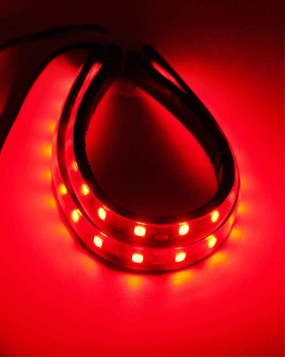 Keiurot 12V LED Light Strip – Outdoor Camping & Patio Car Truck Boat Accent Light, IP67 Waterproof 4-Pack
