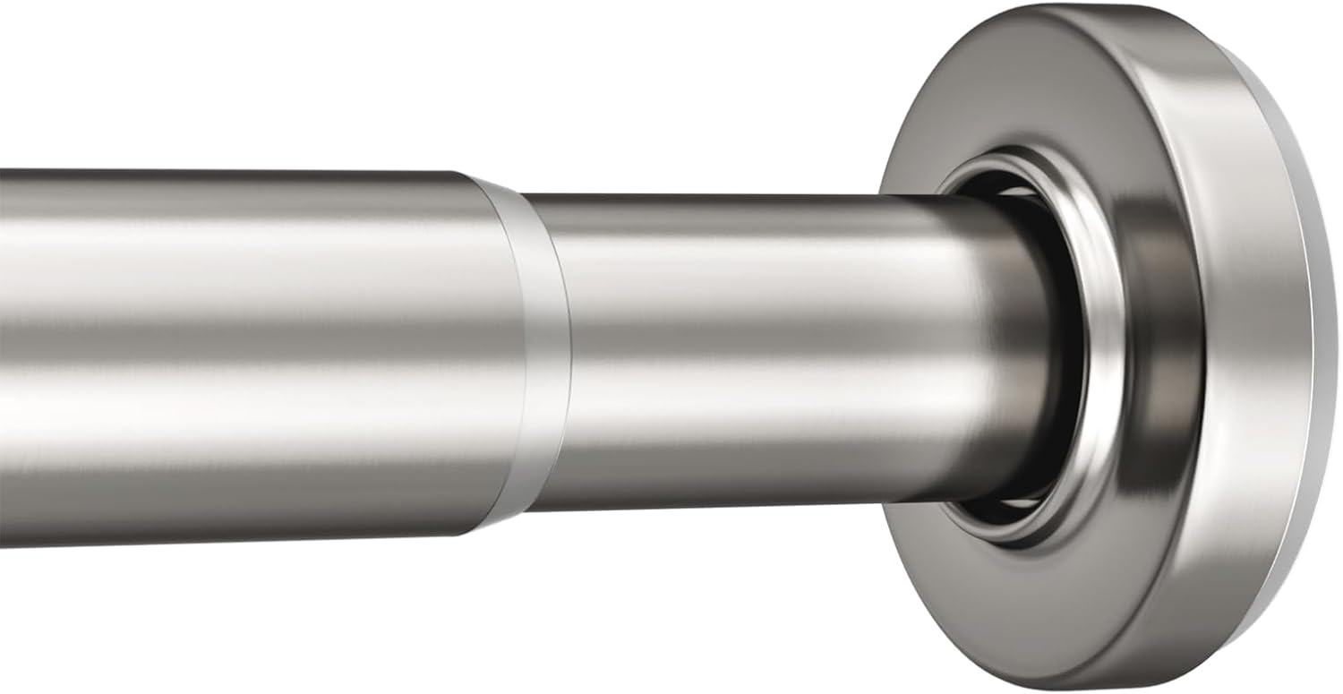 AmazerBath_Nickel_Spring_Tension_Shower_Curtain_Rod_31-75_Inches,_1_Inch_Diameter_Heavy_Duty_Tension_Rod_Rust_Proof_Bathroom_Curtain_Rod,_Adjustable_No_Drill_Easy_Segmented_Installation