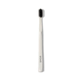 Boka Classic Manual Toothbrush with Extra Soft Activated-Charcoal, Tapered Bristles, Bioplastic Handle that Includes Travel Cap, Dentist-Approved, Great for Adults and Kids