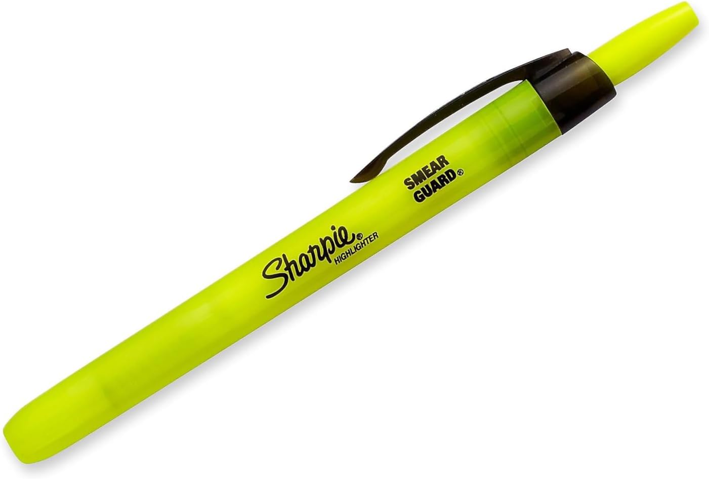 SHARPIE_1740822_Accent_Retractable_Highlighter,_Chisel_Tip,_Fluorescent_Yellow,_5-Count