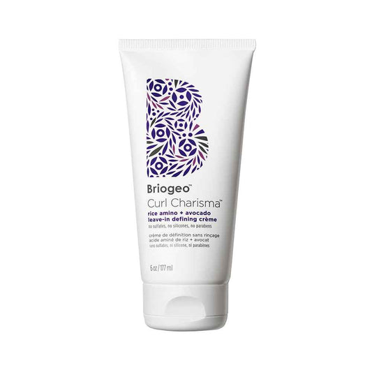 Briogeo Curl Charisma Rice Amino + Avocado Leave-In Defining Crème | Frizz Control Hair Styling Moisturizer | Leave In Cream for Wavy, Curly, & Coily Hair | Vegan & Cruelty-Free