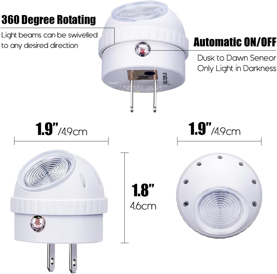 Emotionlite_Plug-in_Night_Lights,_Warm_White_LED_Nightlight,_360°_Rotation,_Dusk_to_Dawn_Sensor,_Kids,_Adult,_Bedroom,_Hallway,_Bathroom,Kitchen,_Stairways,_Corridor,_4/6_Pack
