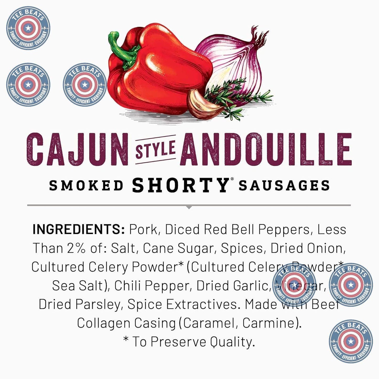 Duke's_Pork_Cajun_Andouille_Smoked_Shorty_Sausages,_7g_Protein_Per_Serving,_5_oz.