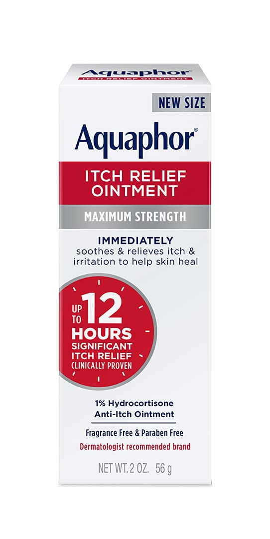 Aquaphor_Itch_Relief_Ointment,_Maximum_Strength_1%_Hydrocortisone,_Relieves_Itch_from_Skin_Irritation,_Insect_Bites,_Psoriasis,_Skin_Rashes,_Eczema,_&_Poison_Ivy,_2_oz