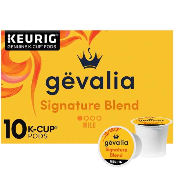 Gevalia Blend Mild Light Roast K-Cup Coffee Pods
