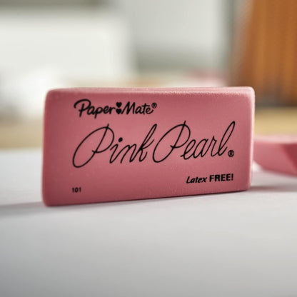 Paper_Mate_Erasers,_Pink_Pearl,_12_Count_-_Latex_Free_and_Smudge_Resistant,_Back_to_School,_Teacher_Supplies