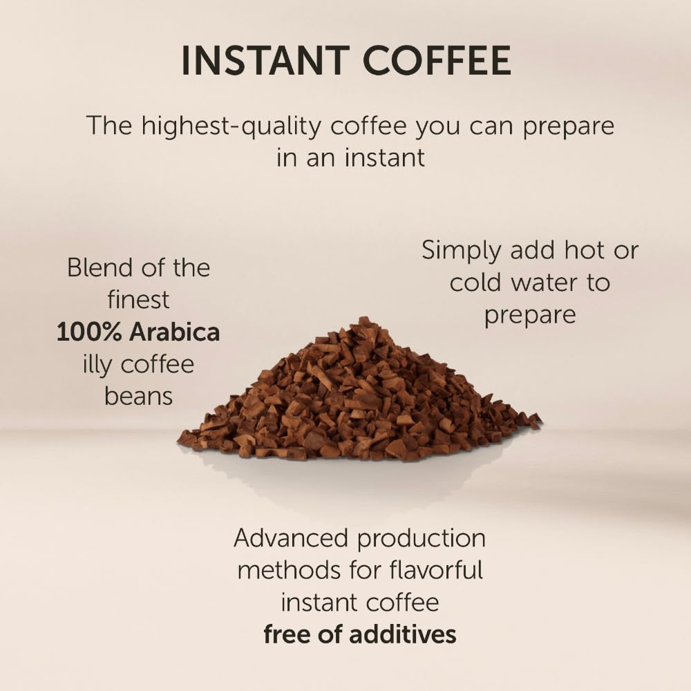 illy_Instant_Coffee_Singles,_Classico_Medium_Roast,_Caramel_&_Orange_Blossom_Notes,_40_Single-Serve_Packets_(2g_Each)_-_Premium_Arabica_Coffee