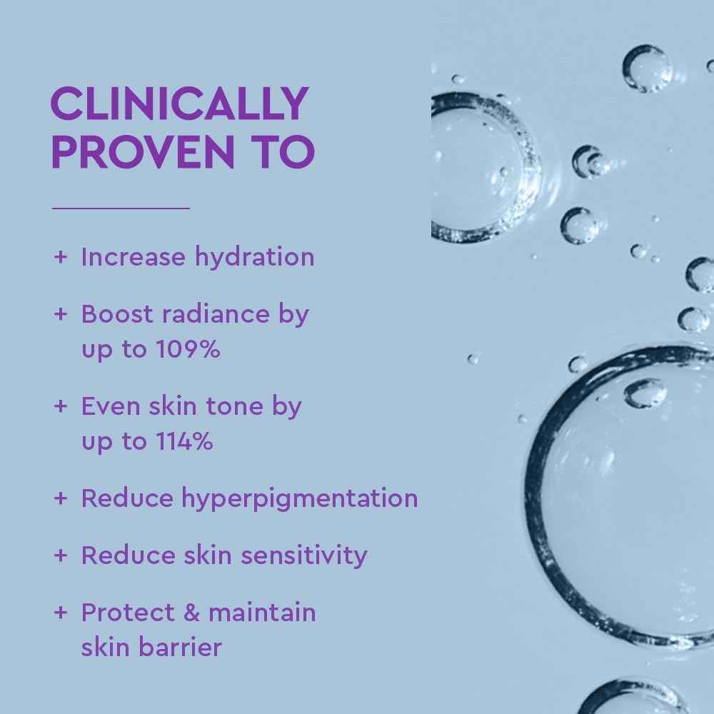 BYOMA Brightening Serum - Barrier Repair Serum - Brightening & Hydrating Face Serum with Hyaluronic Acid, Niacinamide & Ceramides - Hyaluronic Acid Serum For Face, Glowing, Radiant Skin - 1.01 fl. oz