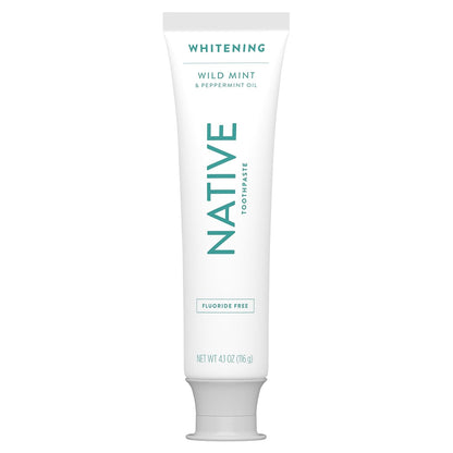 Native_Fluoride_Free_Toothpaste,_Whitening_-_for_Adult,_Kids_2+_Oral_Care_-_Wild_Mint_&_Peppermint_Oil_Flavor,_4.1oz_(Pack_of_3)