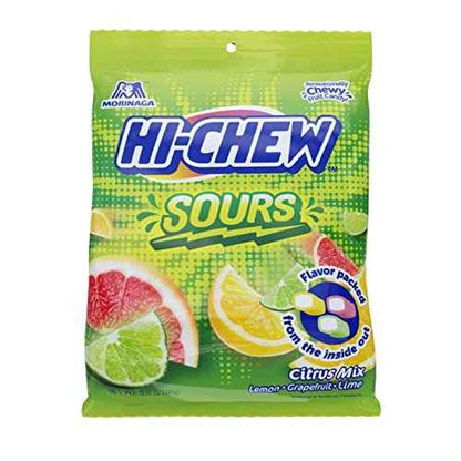 HI-CHEW Assorted, Green Apple Strawberry Mango Grape, Soft & Chewy Candy 2lb - 185+ Pieces Individually Wrapped - Made with Immensely Juicy Fruity Flavors