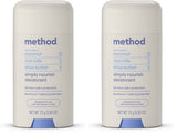 Method Deodorant, Sea + Surf, 2.65 oz, 24 Hour Odor Protection, 2.65 oz