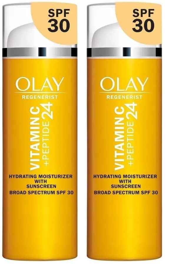 Olay Vitamin C Hydrating moisturizer with sunscreen, SPF 30, 1.7 Oz