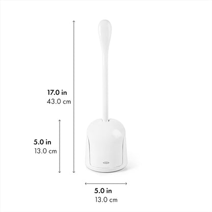 OXO_Good_Grips_Compact_Toilet_Brush_&_Canister,_Toilet_Bowl_Brush_and_Holder_with_Automatic_Canister_Door,_Bathroom_and_Small_Spaces_Cleaning_Supplies_Essential