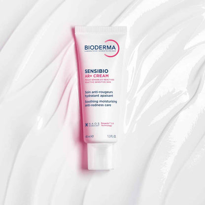 Bioderma Sensibio AR+ Cream, Facial Redness Relief Lotion for Sensitive Skin, Soothing and Moisturizing Care