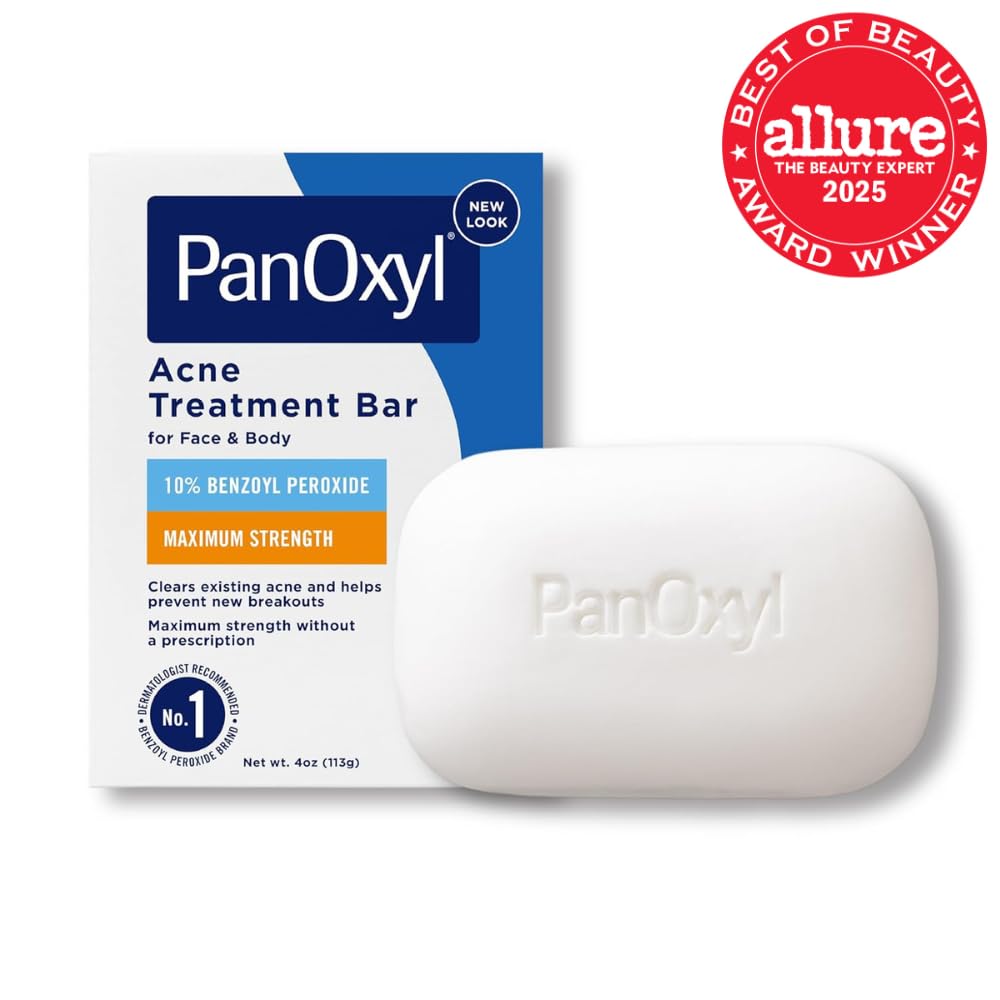 PanOxyl_Acne_Treatment_Bar_with_10%_Benzoyl_Peroxide,_Maximum_Strength_Bar_Soap_for_Face,_Chest_and_Back,_Benzoyl_Peroxide_Soap_Body_Wash,_Vegan,_For_Acne_Prone_Skin,_4_oz