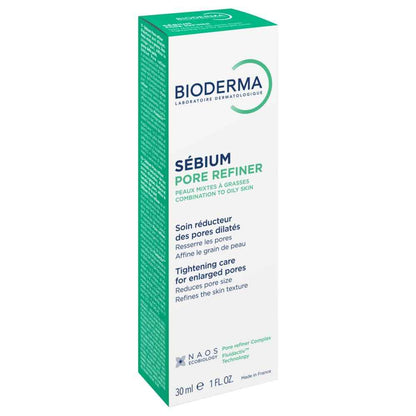 Bioderma Sébium Pore Refiner Cream,Pore Minimizer for Face,Makeup Primer for Oily and Acne-Prone Skin