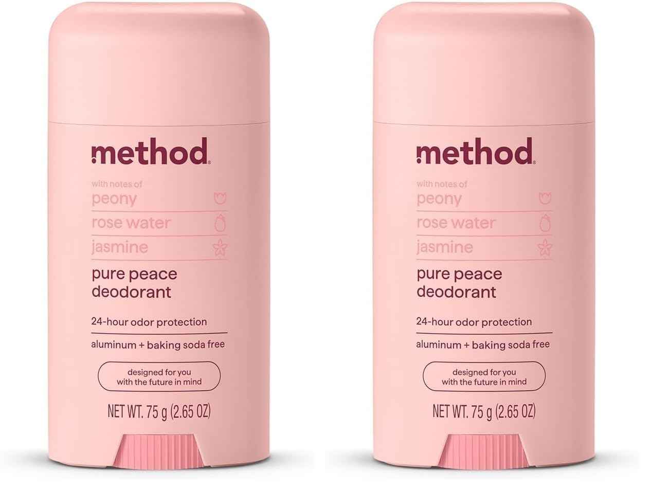 Method Deodorant, Sea + Surf, 2.65 oz, 24 Hour Odor Protection, 2.65 oz