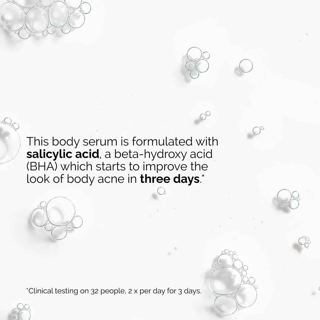 The Ordinary Salicylic Acid 0.5% Body Serum, Exfoliating Treatment for Acne-Prone Skin, 8.1 Fl Oz