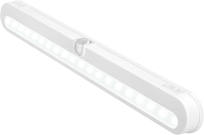 BLS_T01L_LED_Closet_Light,_Super_Bright_20_LED_Under_Cabinet_Lighting_Battery_Powered/DC_Input_Wireless_Motion_Sensing_Light,_Auto_On_Off_Switch,_Motion_Sensor_&_Light_Sensor,_Light_Beam_Adjustable