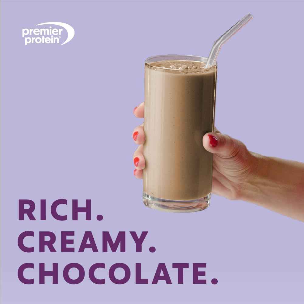 Premier Protein Powder Plus Fiber, 25g Protein, 7g Fiber to Support Gut Health, No Added Sugar (17 Servings)