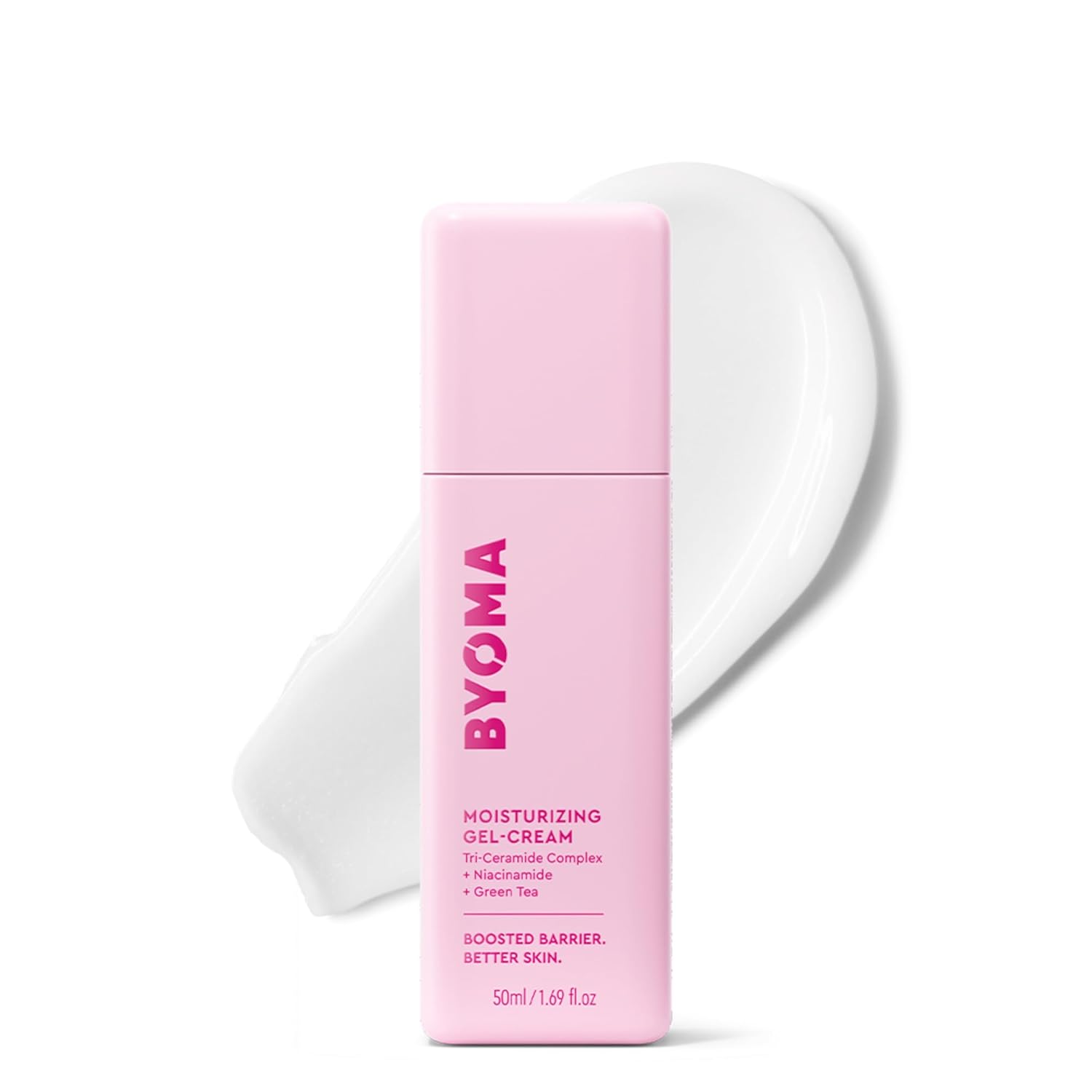 BYOMA_Moisturizing_Gel_Cream_-_Barrier_Repair_Cream/Gel_Face_Lotion_with_Niacinamide_and_Green_Tea_-_Ceramide_Face_Moisturizer_for_Dry_Skin_-_Alcohol_Free,_Oil_Free_Face_Moisturizer_-_1.69_fl._oz