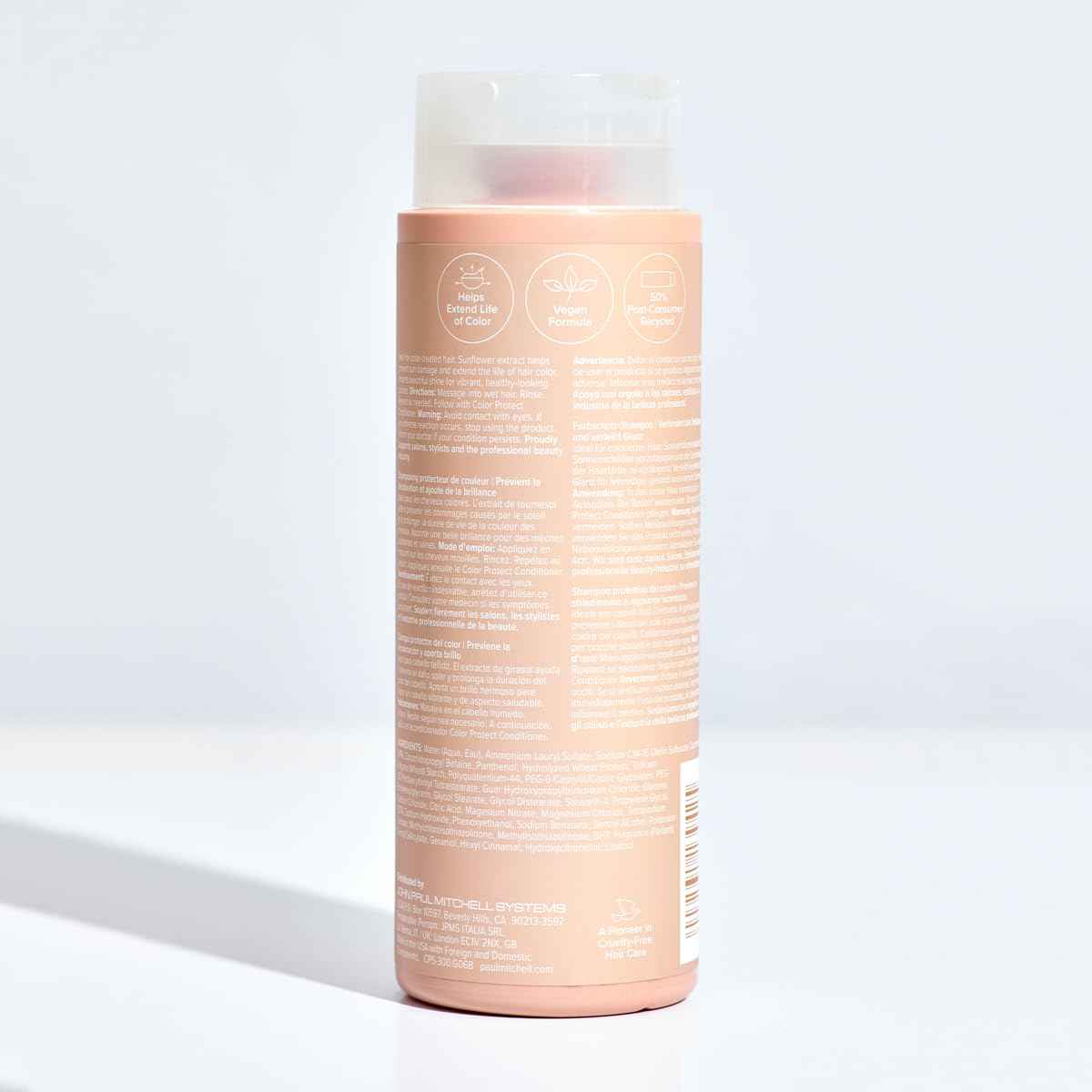 Paul Mitchell Color Protect Shampoo, Prevents Fade + Adds Shine, For Color-Treated Hair