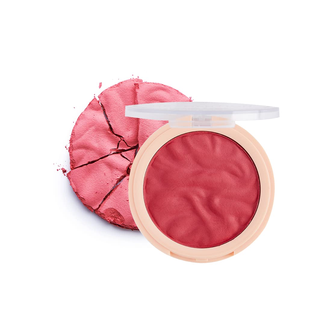 Revolution, Blusher Reloaded, Pressed Powder Face Blusher, Highly Pigmented &amp;amp; Long Lasting Formula, Rose Kiss, 0.26 oz