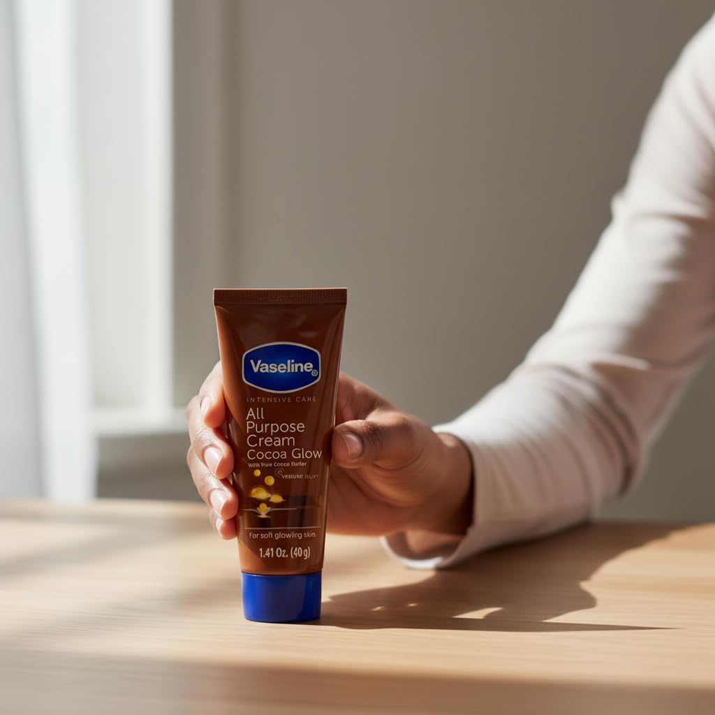 Vaseline_All_Purpose_Cream_Cocoa_Glow,_with_Pure_Cocoa_Butter,_6-Pack,_1.41_FL_Oz_Each,_6_Tubes