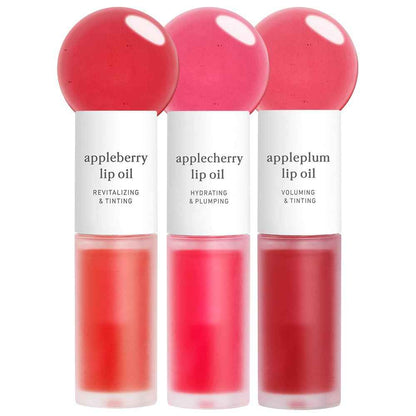 NOONI Korean Lip Oil | Long-Lasting, Moisturizing, Plumping, Revitalizing for Dry Lips, Waterproof, No Peel Off, Korean Tint, Hydrating Lip Stain, Nourishing Crystal Clear, 0.12 FL Oz