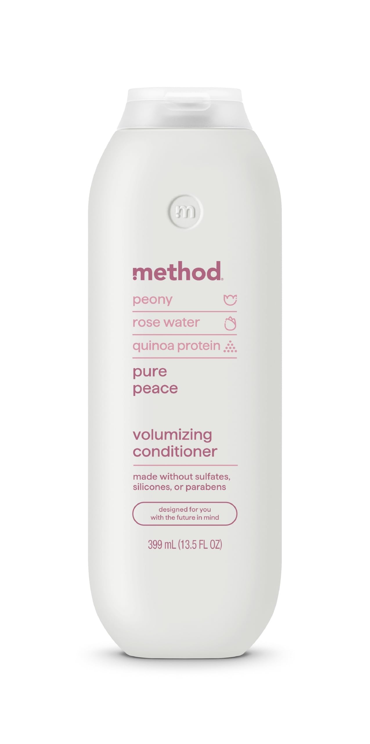 Method Volumizing Conditioner, Pure Peace – for Thicker, Fuller Looking Hair and Safe for Color-Treated Hair – Sulfate-Free, Paraben-Free and Cruelty-Free – 13.5 oz