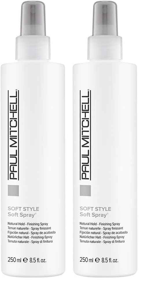 Paul Mitchell Soft Hairspray, Lightweight, Soft Hold + Brushable Finish, For All Hair Types