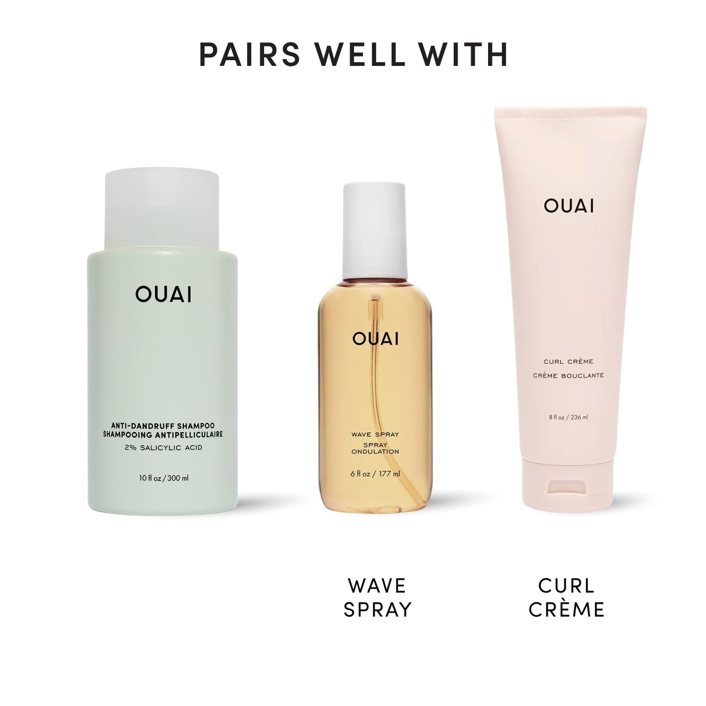 OUAI_Anti_Dandruff_Shampoo_-_Soothing_Salicylic_Acid_Shampoo_for_Flaky,_Dry_and_Itchy_Scalp_-_Reduces_Itching,_Redness_and_Irritation_-_Sulfate_Free_Scalp_Care_(10_Fl_Oz)