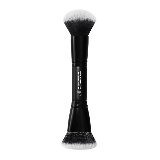 e.l.f._Liquid_Bronzer_&_Contour_Duo_Brush,_Silky_Highly_Pigmented_Formula_with_Dual-ended_Makeup_Brush,_Synthetic_Bristles,_100%_Vegan_and_Cruelty-Free