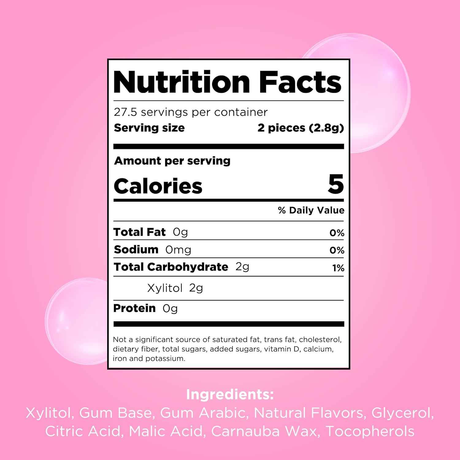 PUR Gum Aspartame Free Chewing Gum for Kids Lunchboxes Allergen Free Spearmint Family Safe Chiclets for After School Snacking