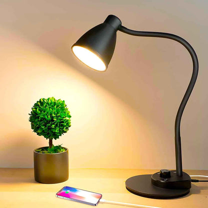 BOHON Eye-Caring LED Reading Lamp – Flicker-Free 3000K-5500K Light for Bedtime Wind-Down and Eye Relief