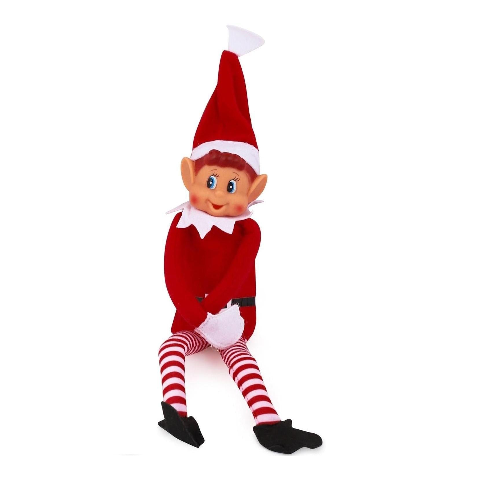 Christmas_Elf_Behaving_Badly_Plush_Toy_|_Novelty_Long_Bendy_Naughty_Boy_Christmas_Elves_Doll_|_12_Inches