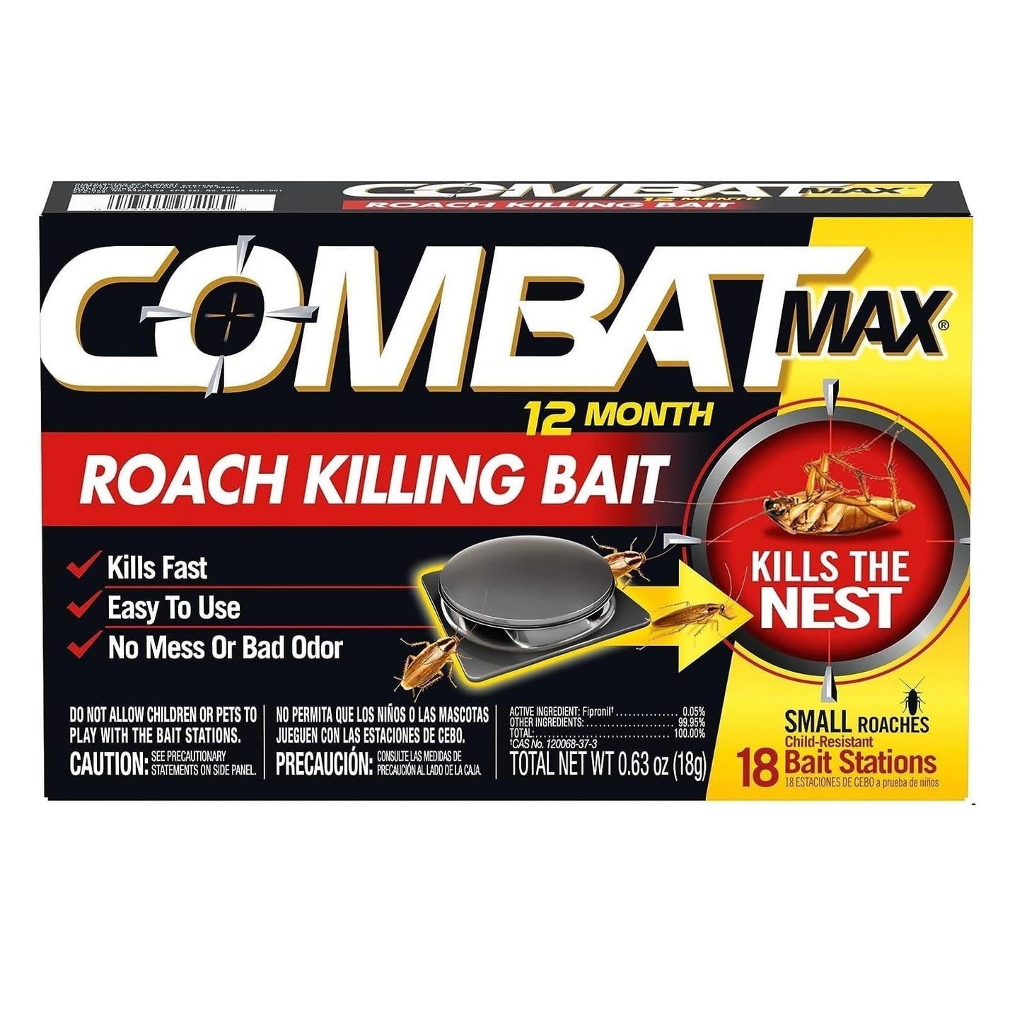 Combat_Max_12_Month_Roach_Killing_Bait,_Small_Roach_Bait_Station,_Child-Resistant,_18_Count