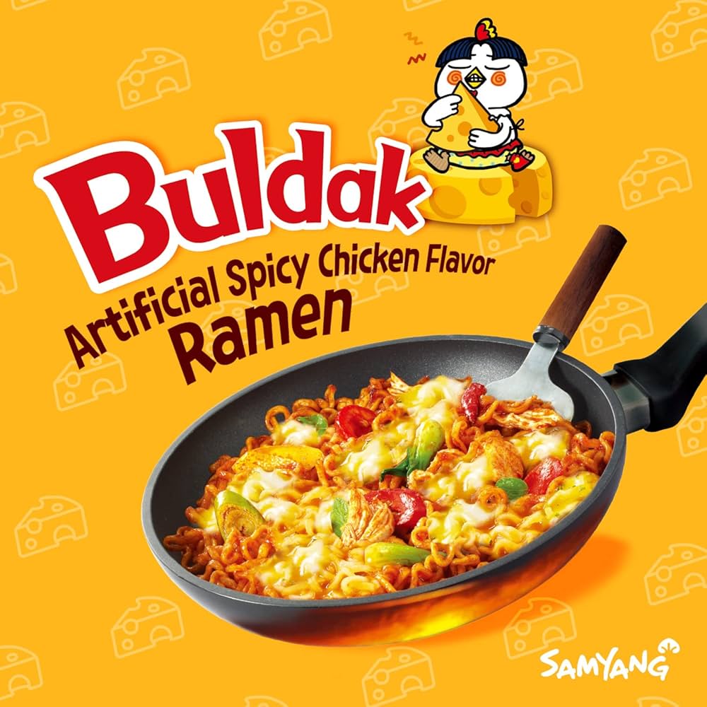 Samyang_Ramen_Korean_Noodles_Hot_/_Mild_/_Stir_Fries_/_Soups_Food_Cheese