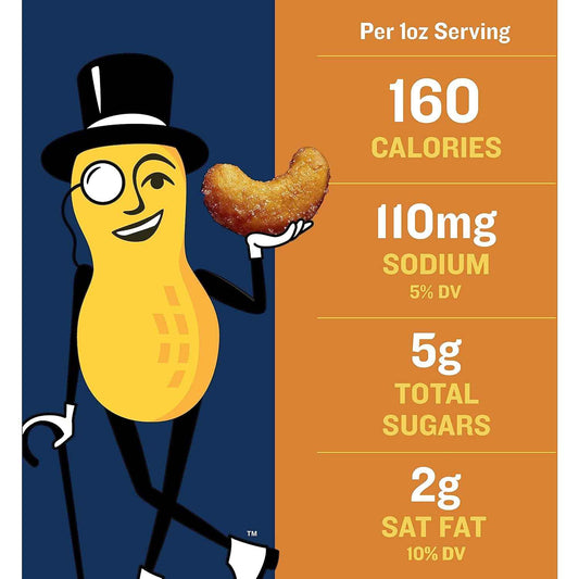 PLANTERS Deluxe Salted Whole Cashews – Office Desk Snack for Midday Hunger, 5g Plant Protein