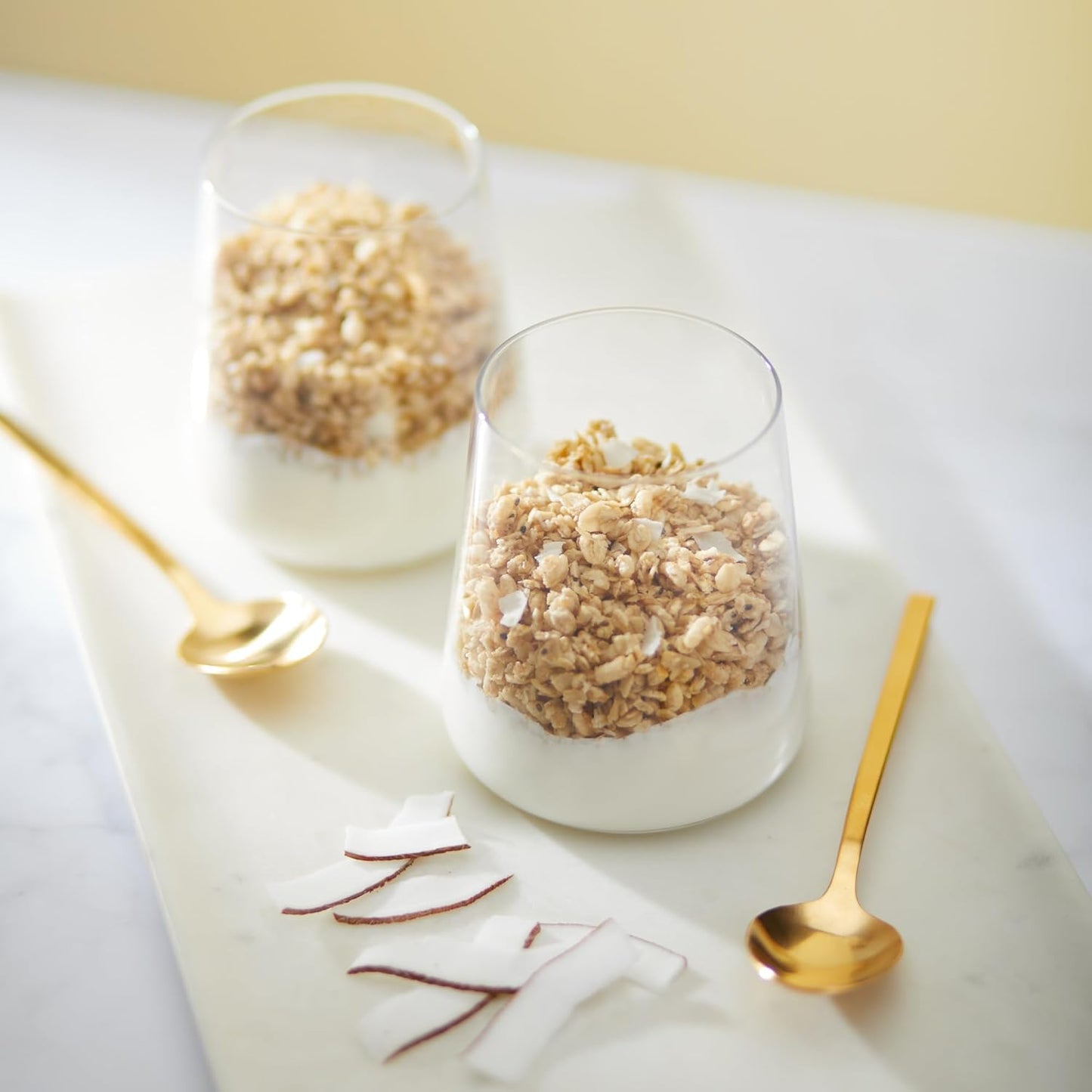 5g plant-based protein and 5g fiber per serving