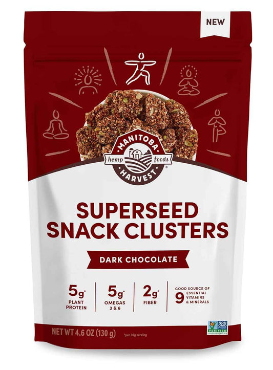 Manitoba Harvest Superseed Snack Clusters – Home Office Snack for Focused Workdays and Sugar-Free Focus
