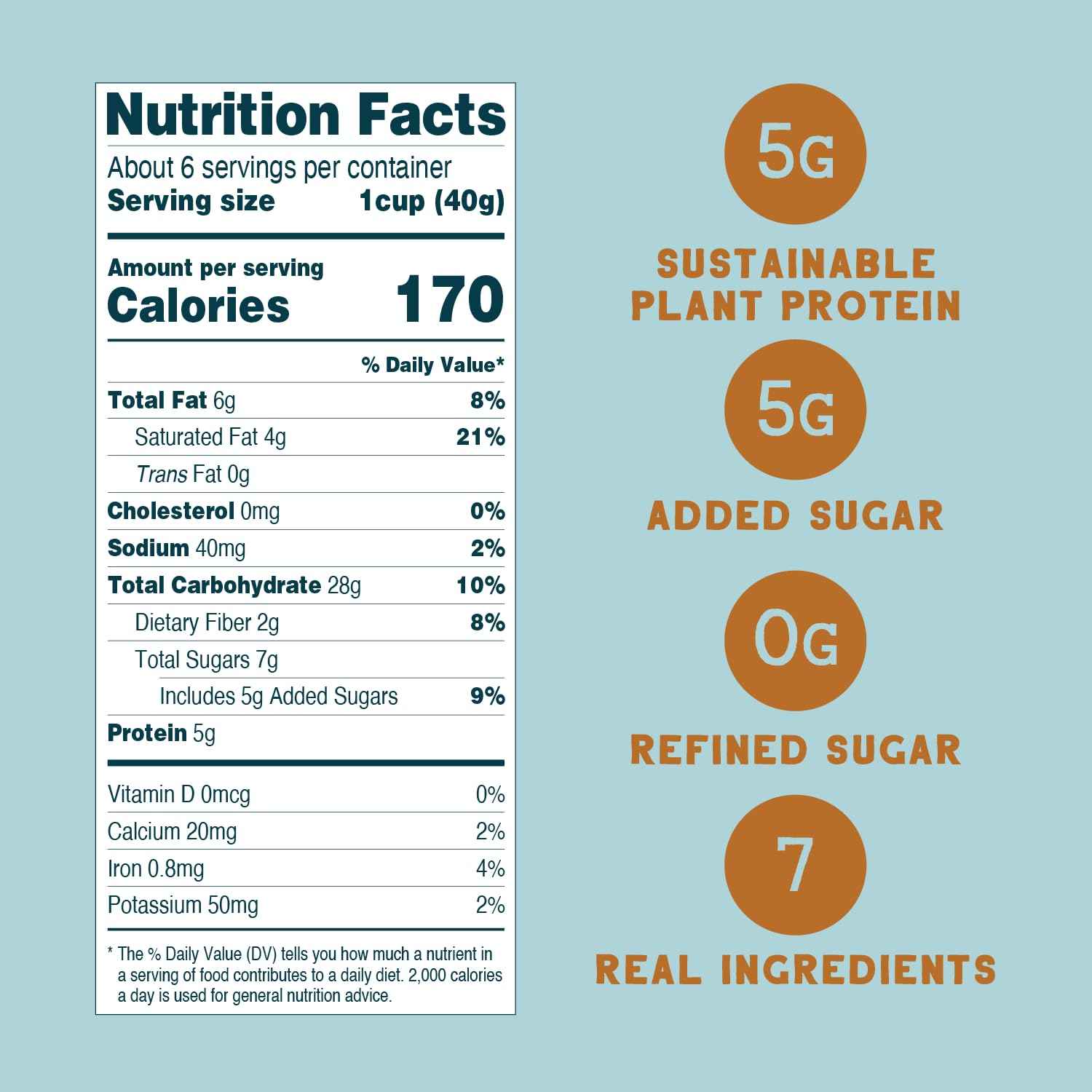 Seven Sundays Maple Sea Salt Cereal – Safe Lunchbox Snack for Kids with Gluten-Free Diets, 8 oz
