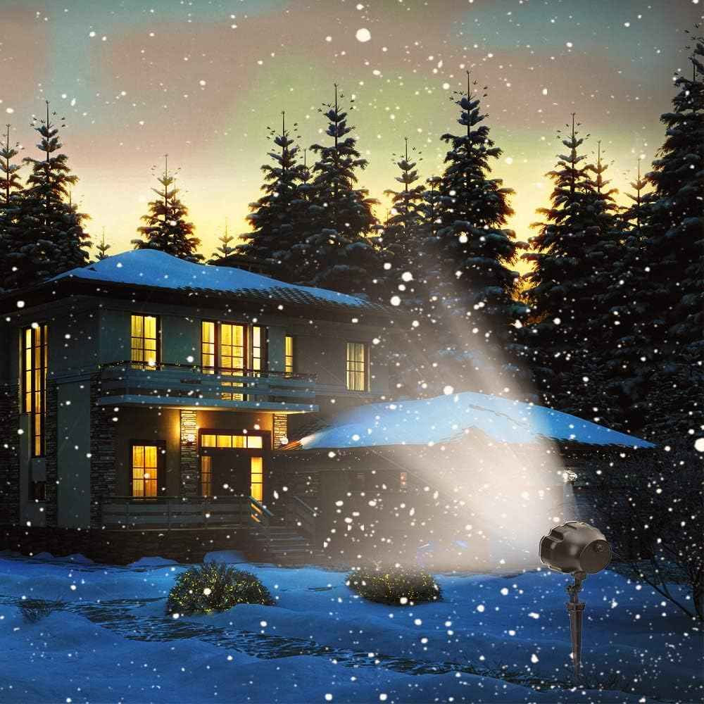 Lumora Snowfall LED Projector – Child-Safe Nursery & Bedroom Night Light for Toddlers and Young Kids