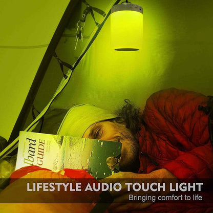 Elecstars 3-in-1 Night Light Bluetooth Speaker - Unique Housewarming Gift for Men and Women, Waterproof LED Lamp with Speakerphone for Patio and Bedroom